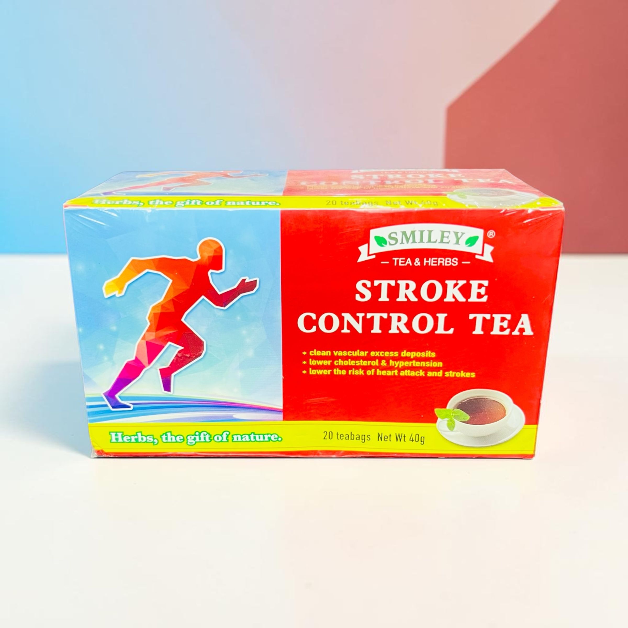 SMILEY STROKE CONTROL TEA 40G